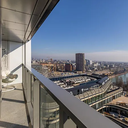 Apartmán Eurovea Tower Retreat With Parking *